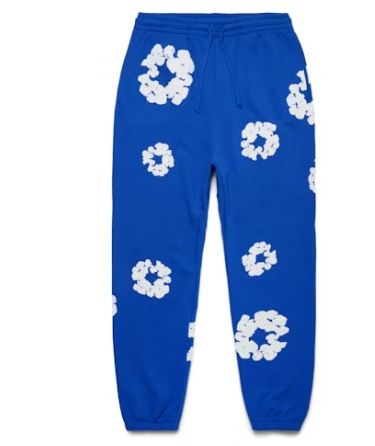 Top Quality Denim Tears The Cotton Wreath Sweat Suit Blue 