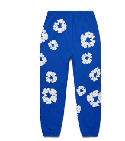 Top Quality Denim Tears The Cotton Wreath Sweat Suit Blue 