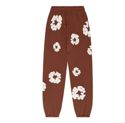 Top Quality Denim Tears The Cotton Wreath Sweat Suit Brown 