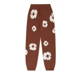 Top Quality Denim Tears The Cotton Wreath Sweat Suit Brown 