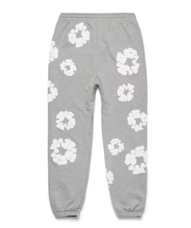 【Hot Sale】Top Quality Denim Tears The Cotton Wreath Sweat Suit Grey 