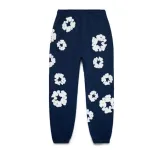 Top Quality Denim Tears The Cotton Wreath Sweat Suit Navy 