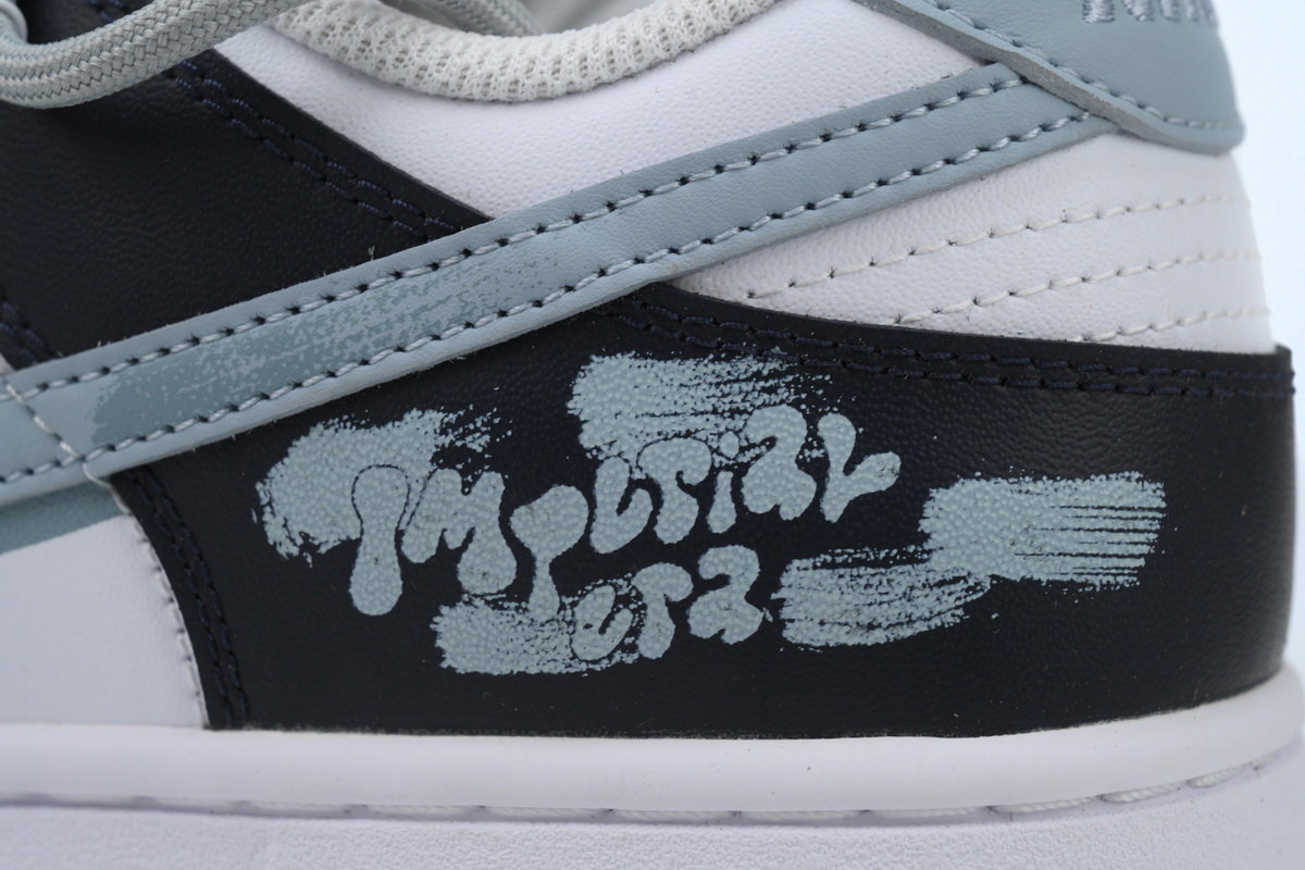    Nike Dunk Low Black Grey Blue FB9109-401 