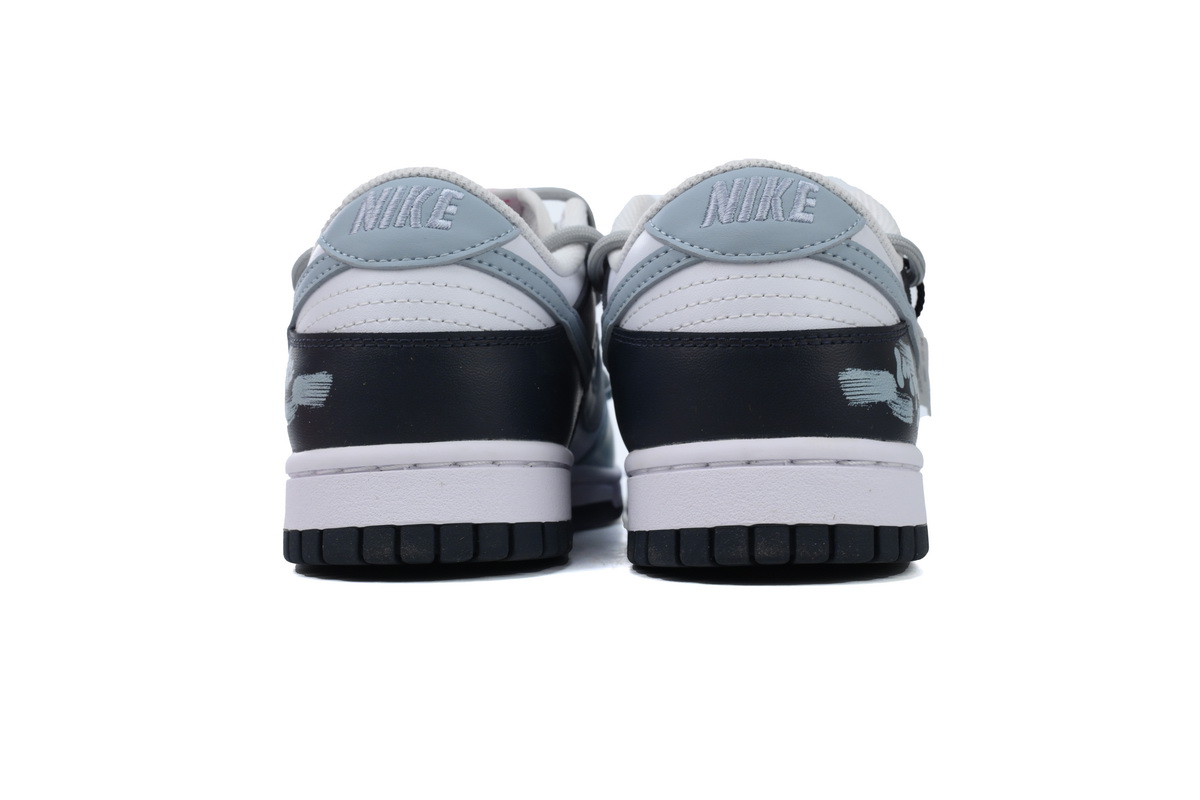    Nike Dunk Low Black Grey Blue FB9109-401 