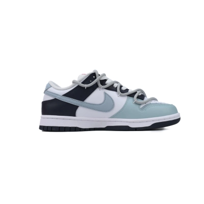    Nike Dunk Low Black Grey Blue FB9109-401  02