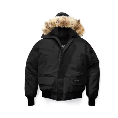 Top Quality Canada Goose Chilliwack Bomber Black 01
