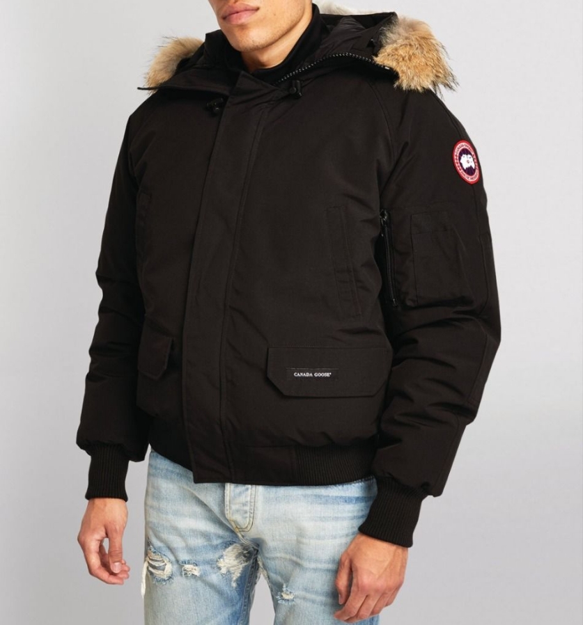 Top Quality Canada Goose Chilliwack Bomber Black