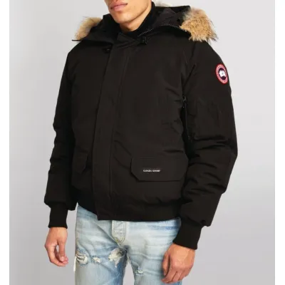 Top Quality Canada Goose Chilliwack Bomber Black 02