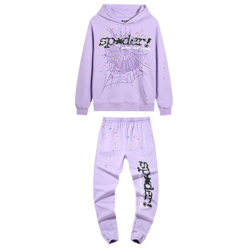 Top Quality Sp5der Suit Purple 5011 