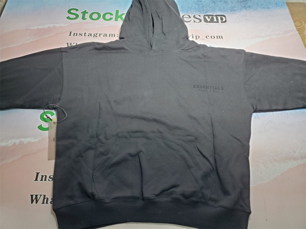     Fear Of God Essentials Hoodie Black 