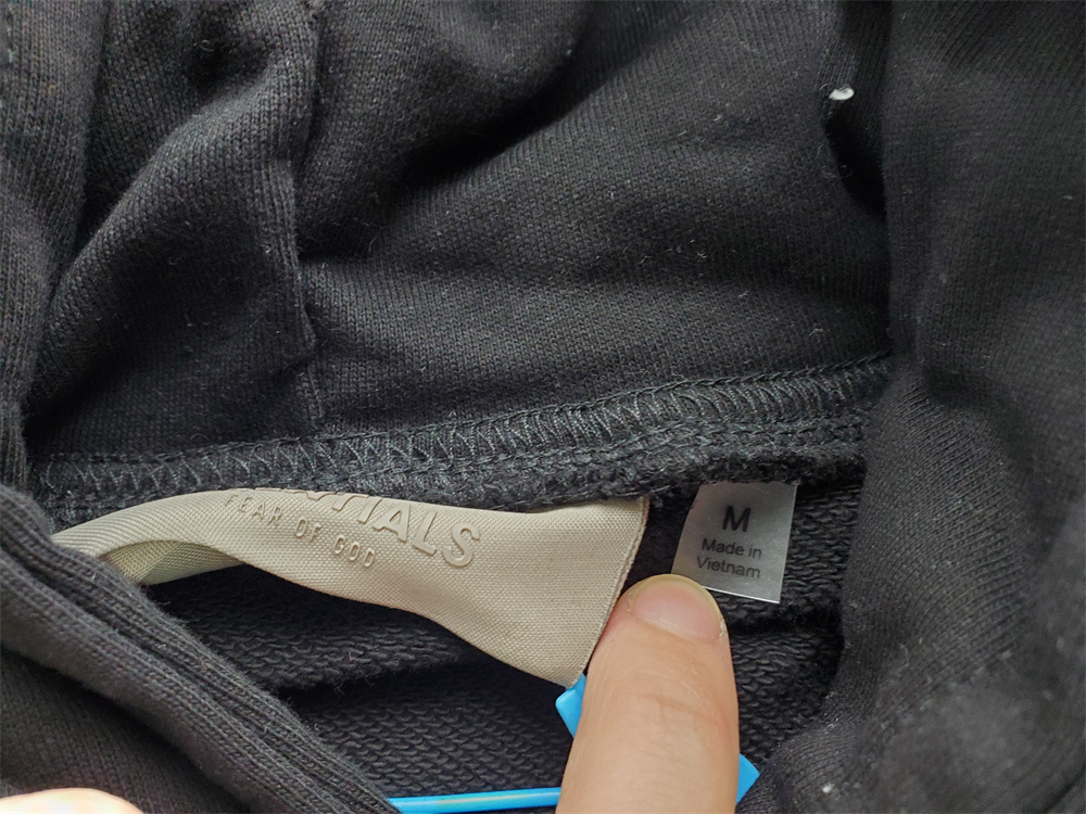     Fear Of God Essentials Hoodie Black 