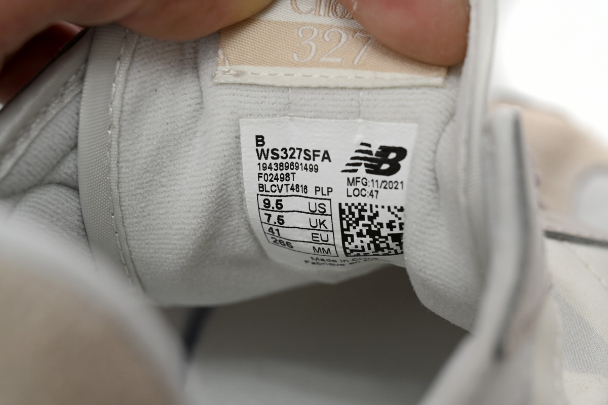 New Balance 327 White Birch  WS327SFA