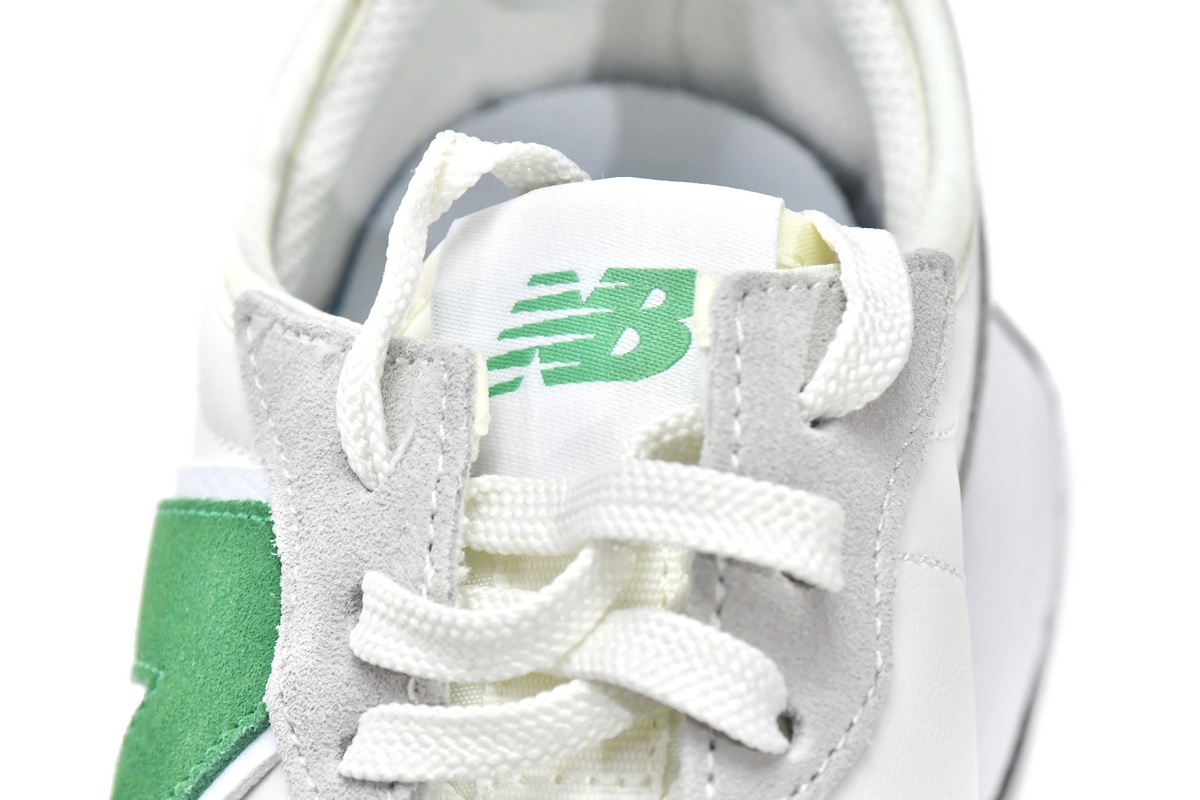 New Balance 327 White Green  WS327LG