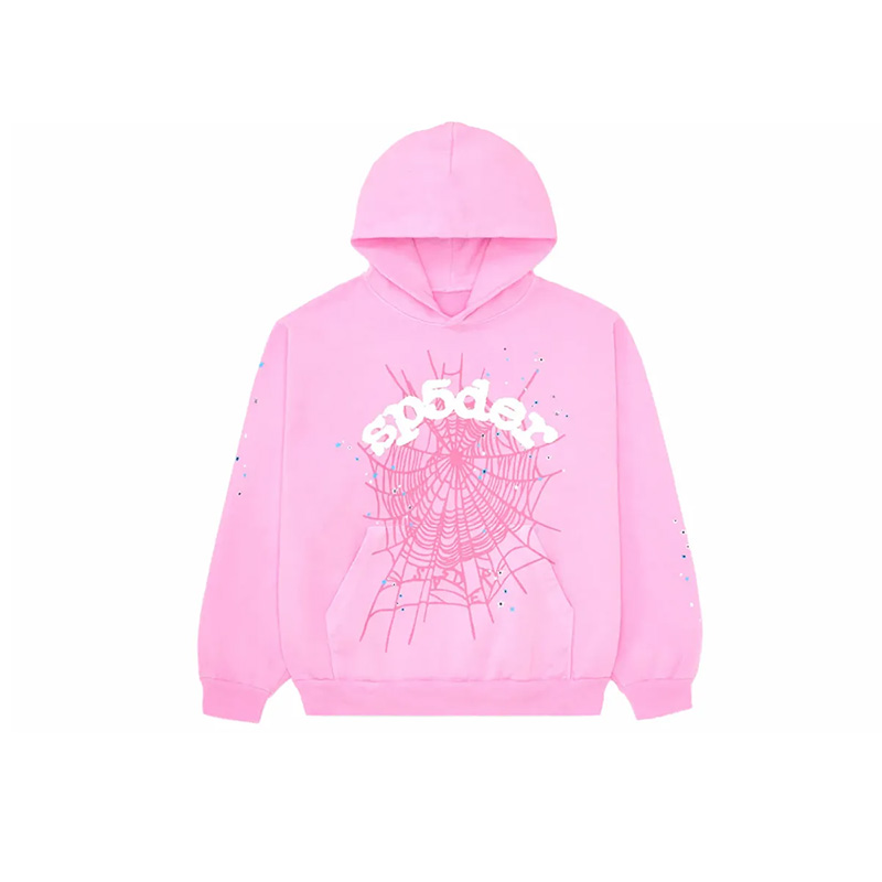 Top Quality Sp5der Suit Light Pink 