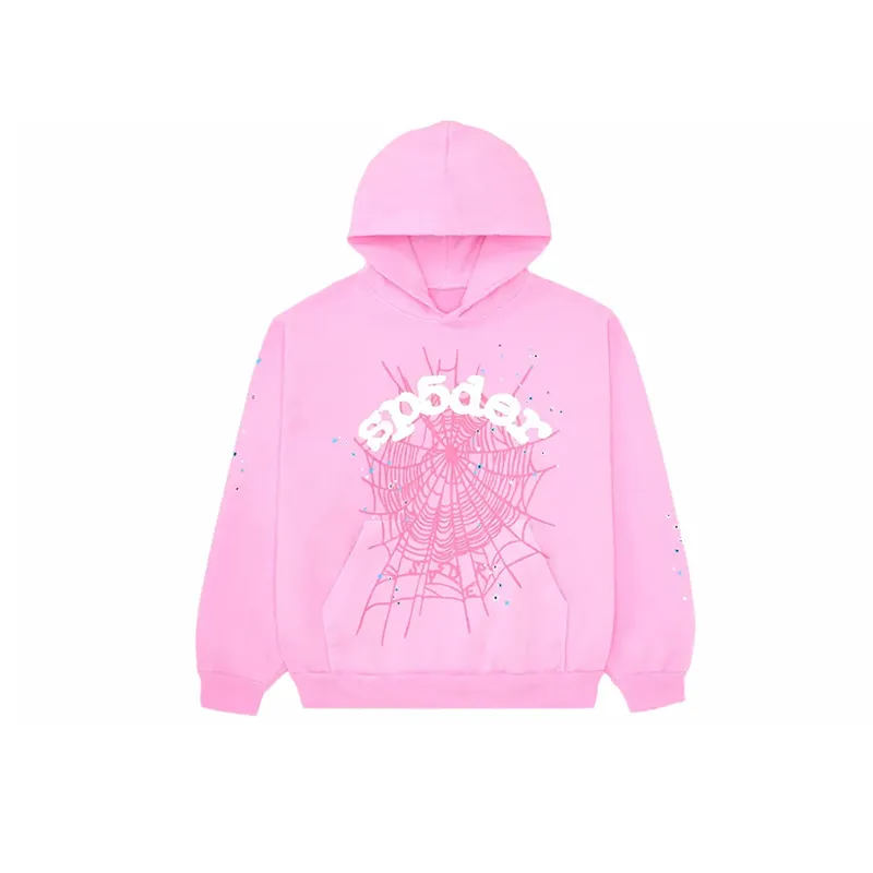 Top Quality Sp5der Suit Light Pink 