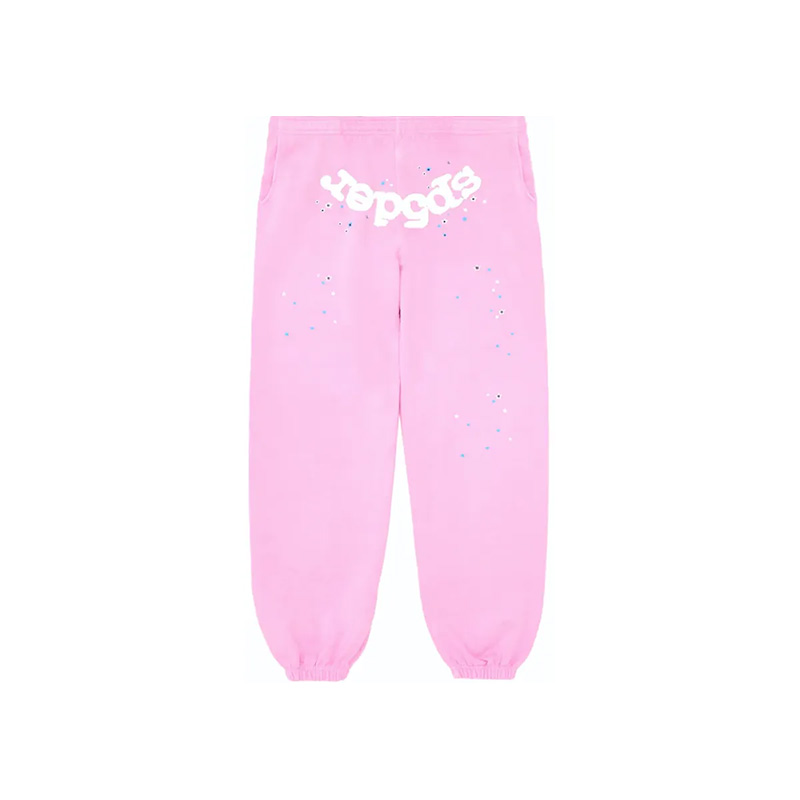 Top Quality Sp5der Suit Light Pink 