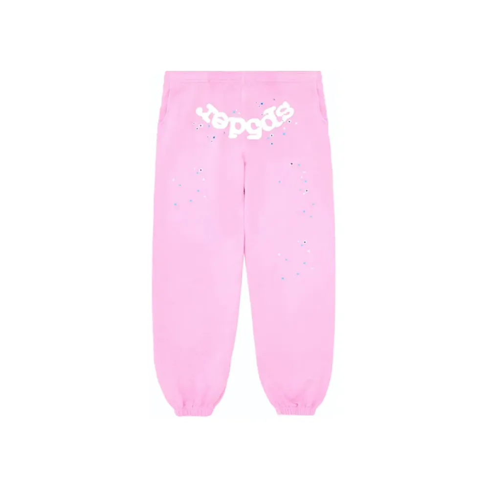 Top Quality Sp5der Suit Light Pink 