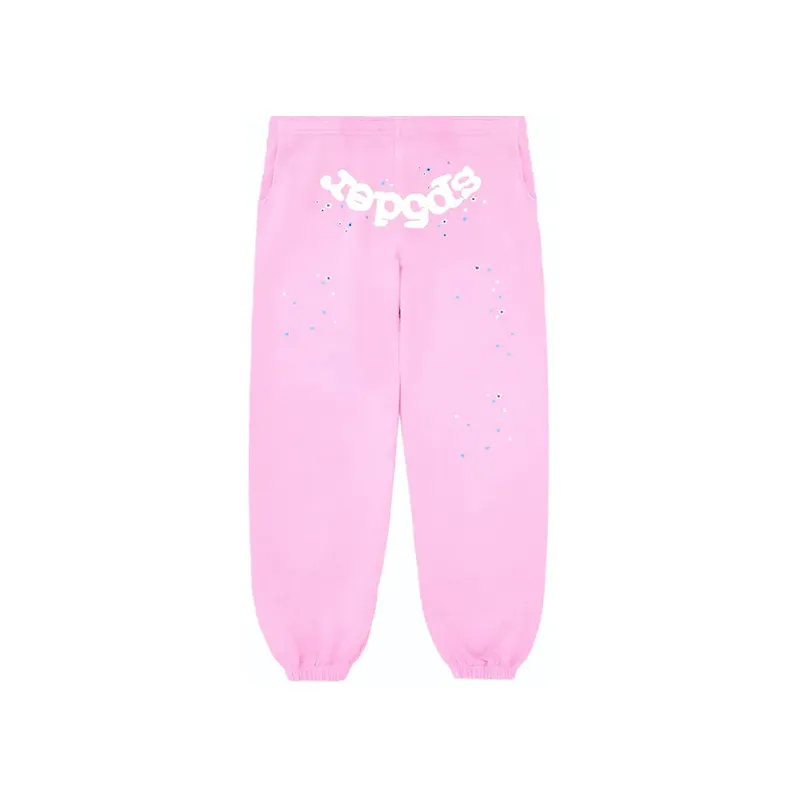 Top Quality Sp5der Suit Light Pink 