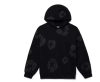 Top Quality Denim Tears Cotton Wreath Hoodie Black Monochrome
