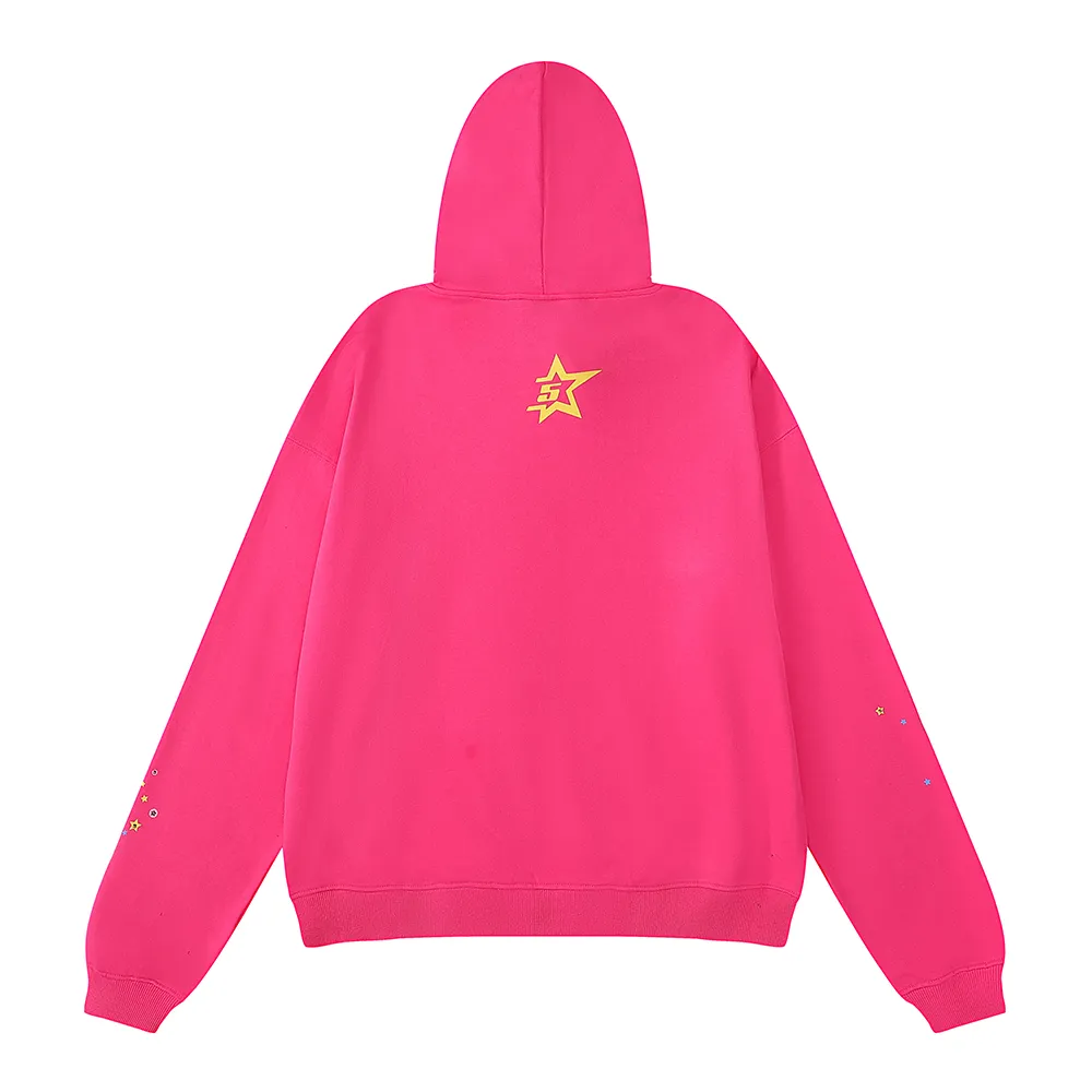Top Quality Sp5der Suit Pink 