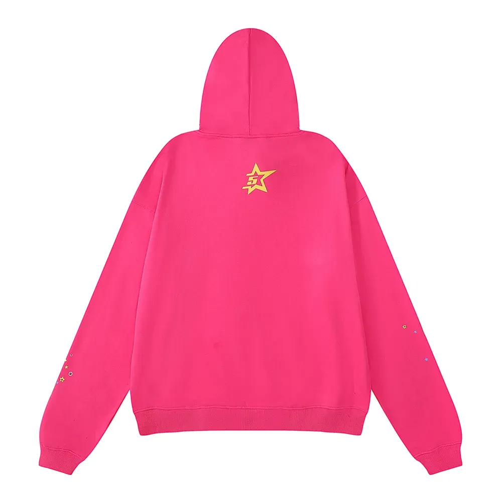 Top Quality Sp5der Suit Pink 