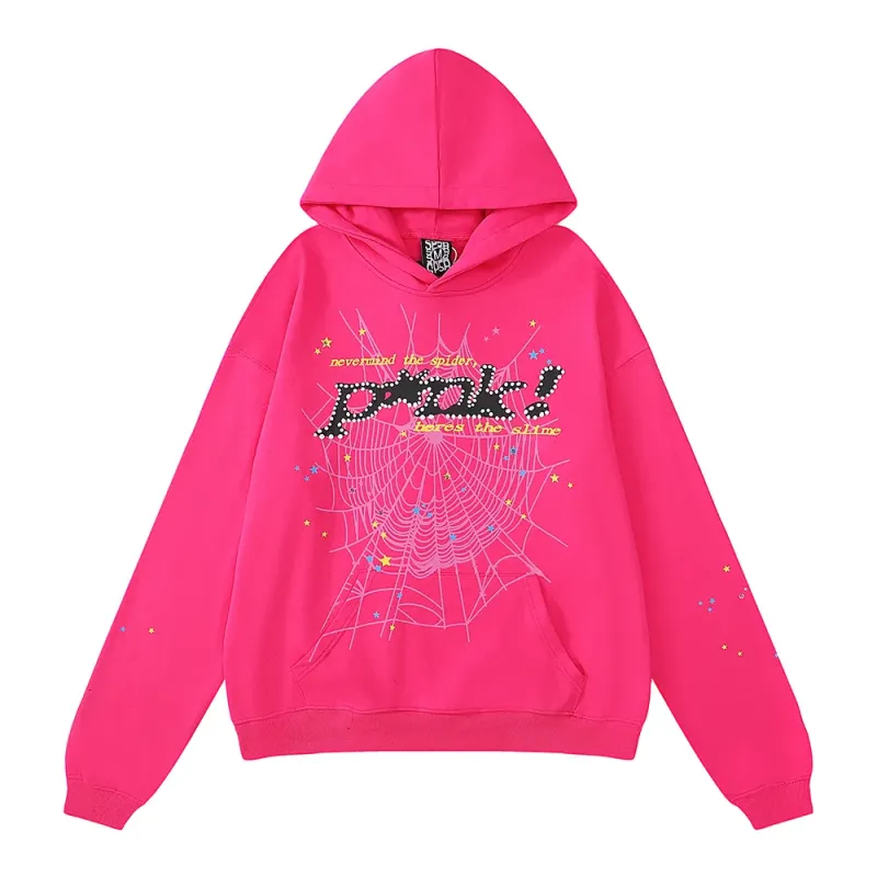 Top Quality Sp5der Suit Pink 
