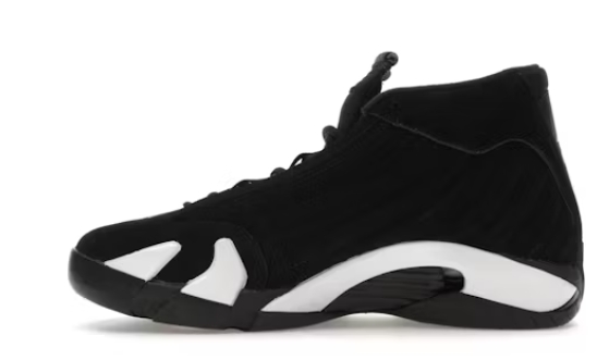 Pkgod Air Jordan 14 Retro Black White  487471-016