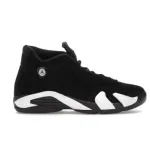 Pkgod Air Jordan 14 Retro Black White  487471-016