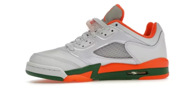Pkgod Air Jordan 5 Retro Low Miami Hurricanes (GS)  FQ1293-018
