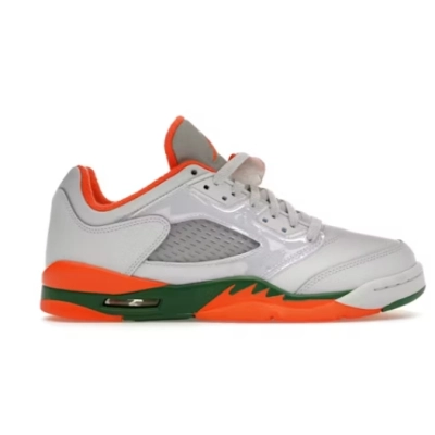Pkgod Air Jordan 5 Retro Low Miami Hurricanes (GS)  FQ1293-018 02