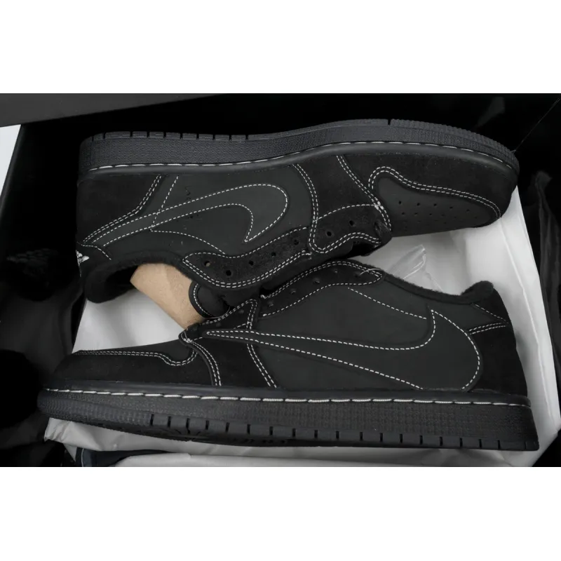 【$49】AJ1 Low OG SP Travis Scott Black Phantom DM7866-001