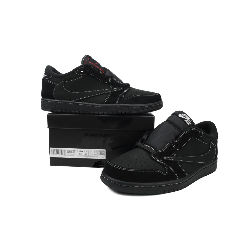 【$49】AJ1 Low OG SP Travis Scott Black Phantom DM7866-001