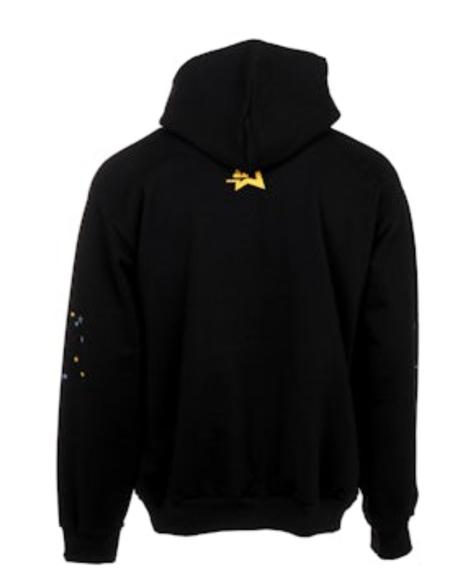 Top Quality Sp5der  Hoodie Black 