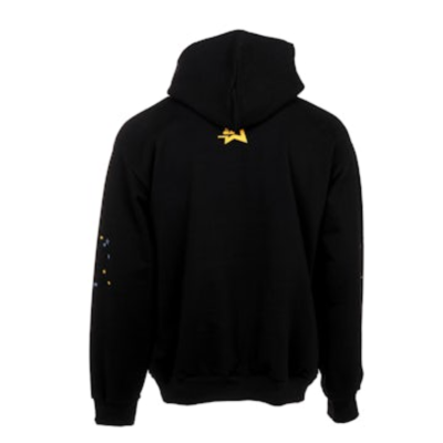 Top Quality Sp5der  Hoodie Black  02