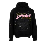 Top Quality Sp5der  Hoodie Black 