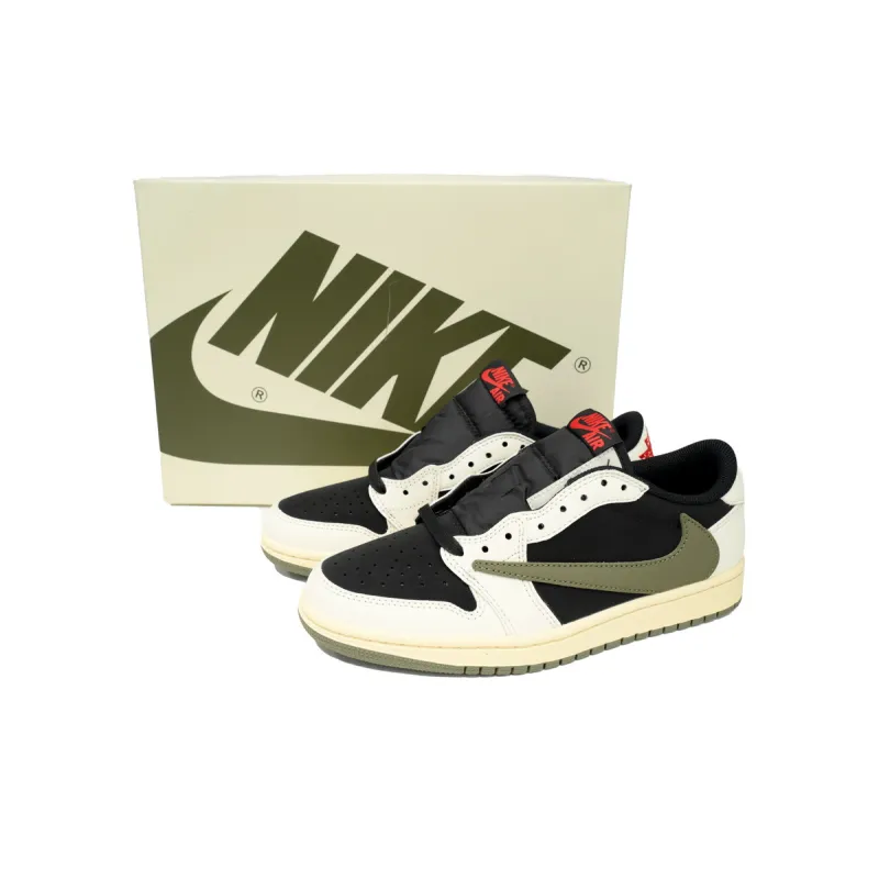 【$49】AJ1 Low OG SP Travis Scott Olive DZ4137-106