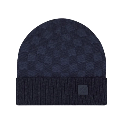 Louis Vuitton Beanie Wool Blue 01