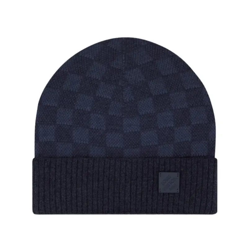 Louis Vuitton Beanie Wool Blue