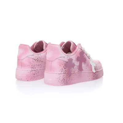 Pkgod Nike Air Force 1 x Chrome Hearts Pink 02