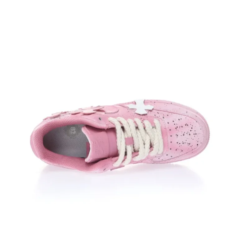 Pkgod Nike Air Force 1 x Chrome Hearts Pink