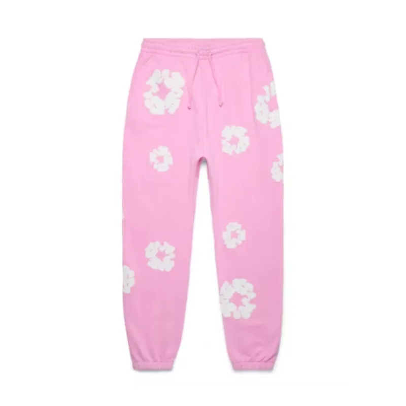 Top Quality Denim Tears The Cotton Wreath Sweatpants Pink