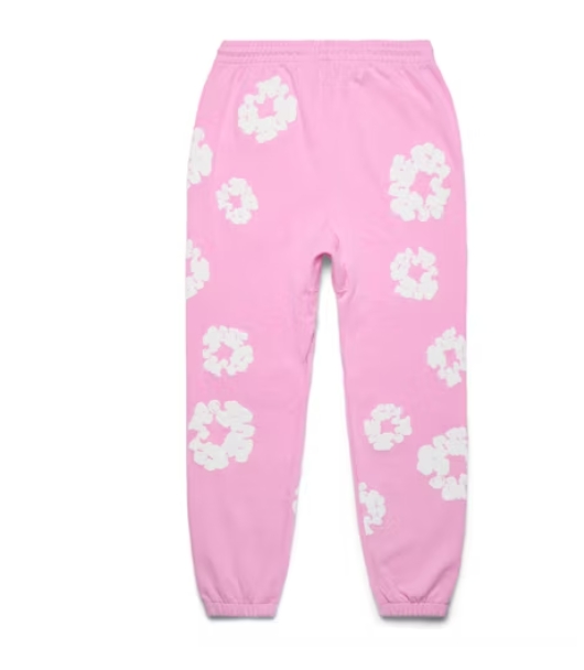 Top Quality Denim Tears The Cotton Wreath Sweatpants Pink