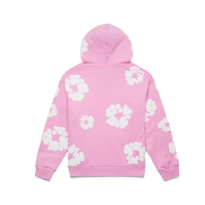 Top Quality Denim Tears The Cotton Wreath Sweatshirt Pink 02