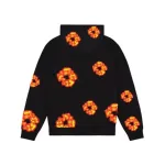 Top Quality Denim Tears x Offset Wreath Hoodie Black 