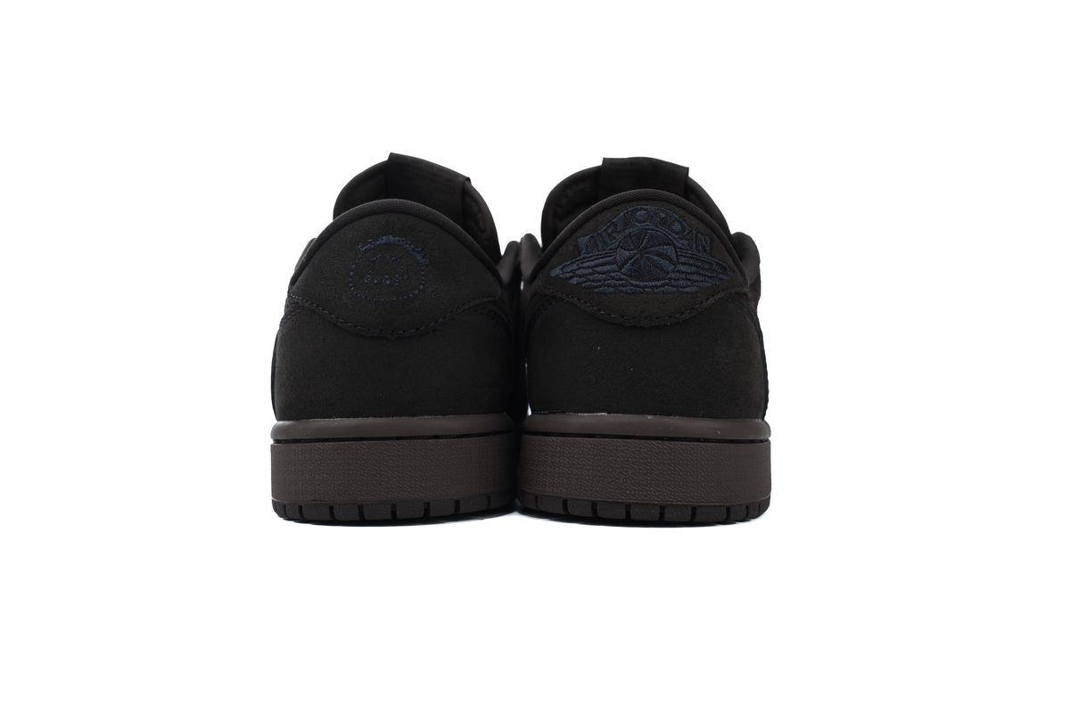 Pkgod Travis Scott x Air Jordan 1 Low OG SP Velvet Brown