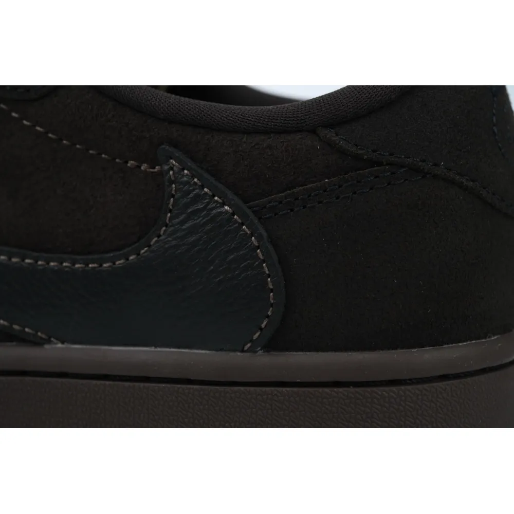 Pkgod Travis Scott x Air Jordan 1 Low OG SP Velvet Brown