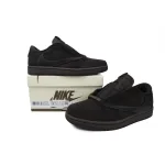 Pkgod Travis Scott x Air Jordan 1 Low OG SP Velvet Brown