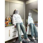 Top Quality  BAPE City Camo Shark Full Zip Hoodie White （Glow） 