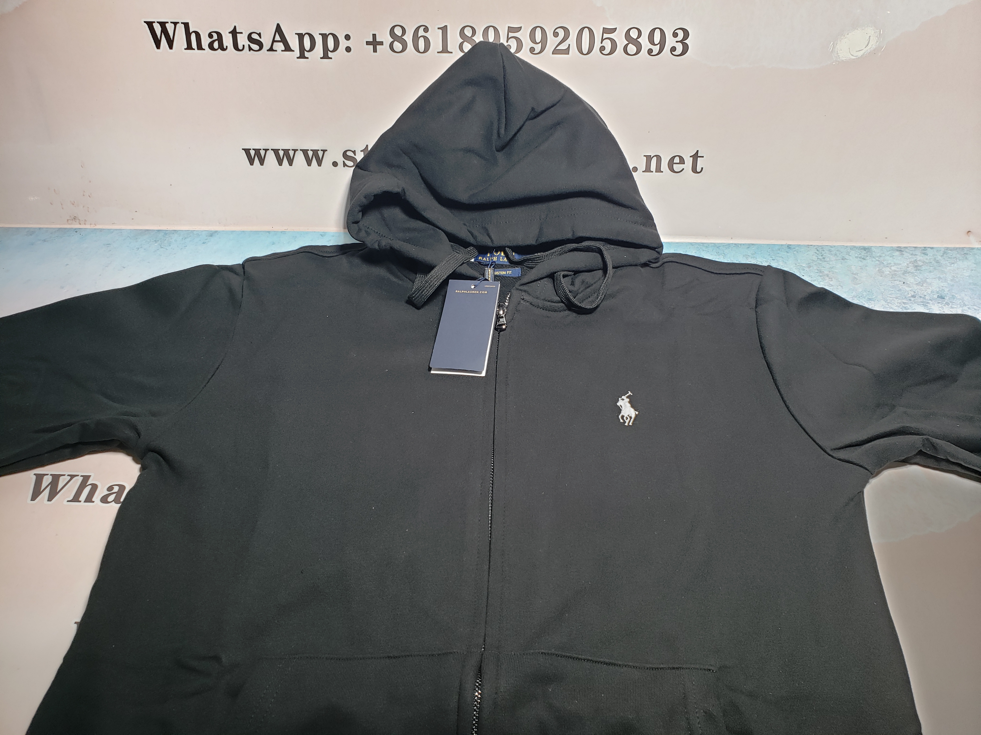 Top Quality  Polo Ralph Lauren Double-Knit Suit Black 