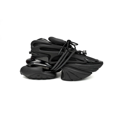 Balmain Unicorn Low-Top Black  AM1VJ309KNSC 02